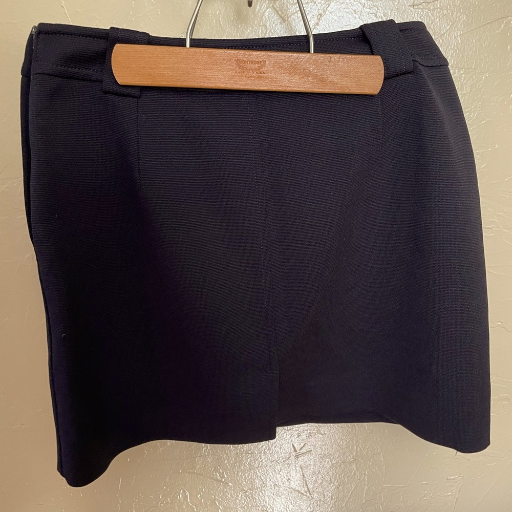 Prada Y2K Vintage Black Nylon Skirt EU 42 Ladies US size 4
